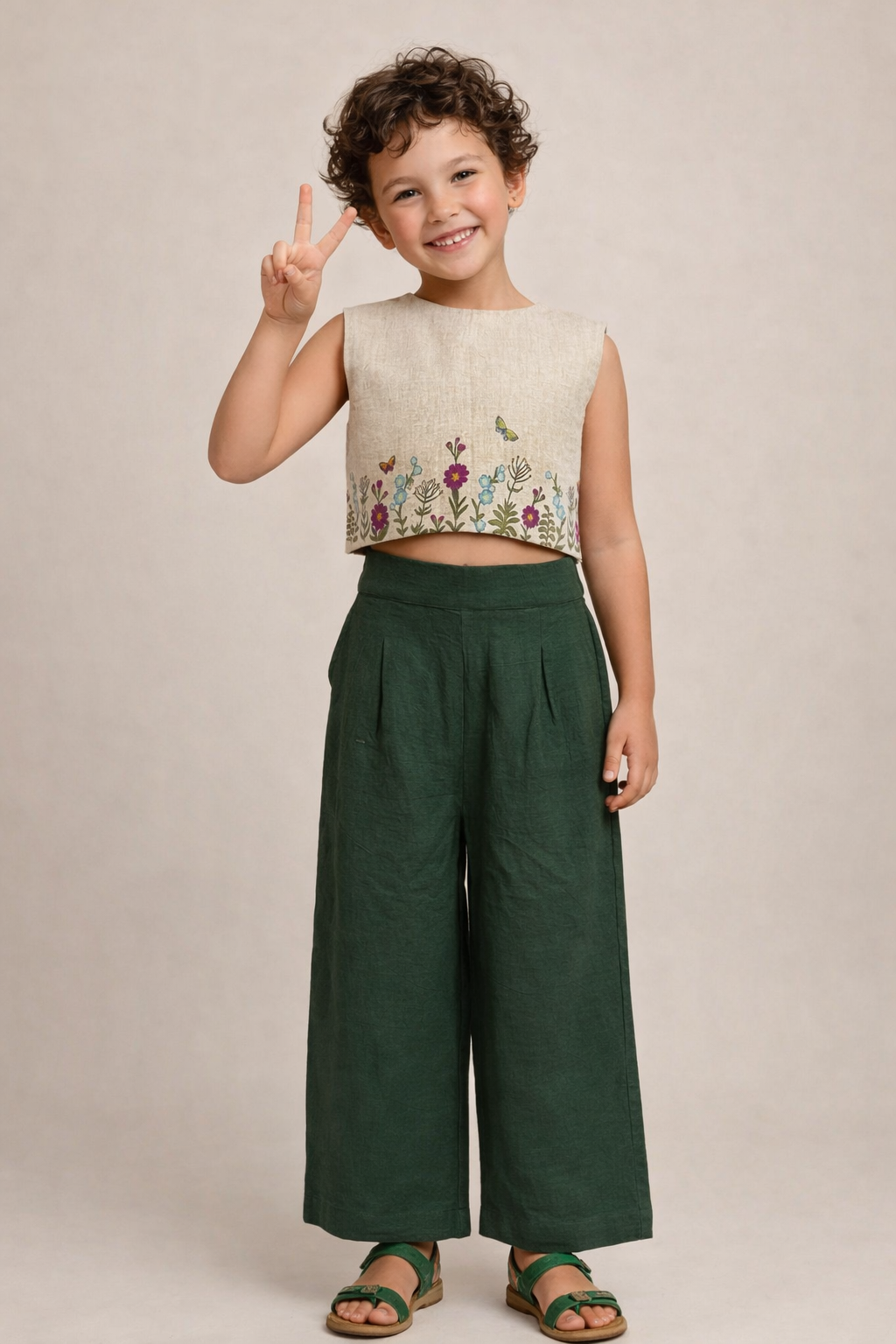 Wildflower Linen Co-Ord Set