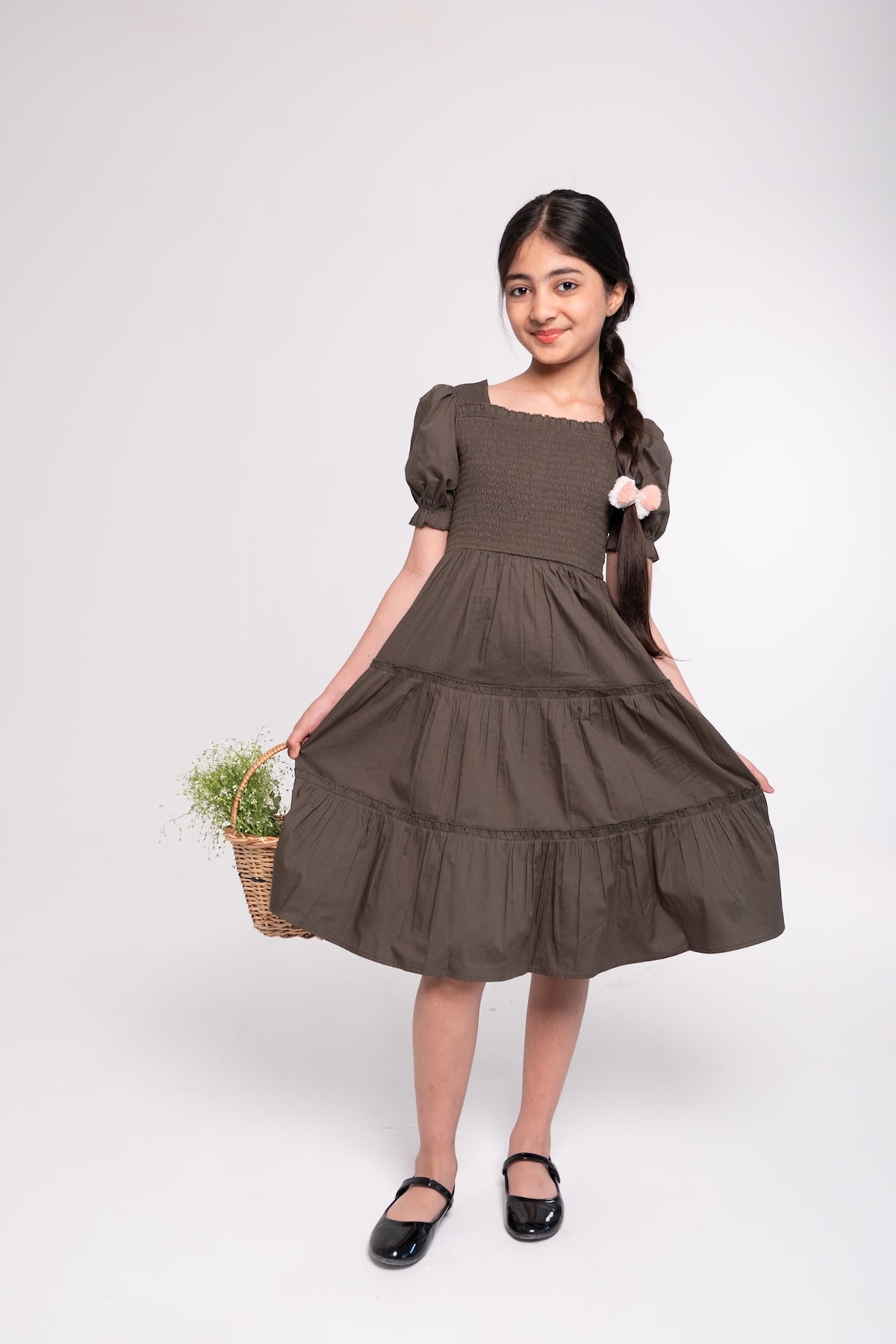 Olive Garden Smocked Dress