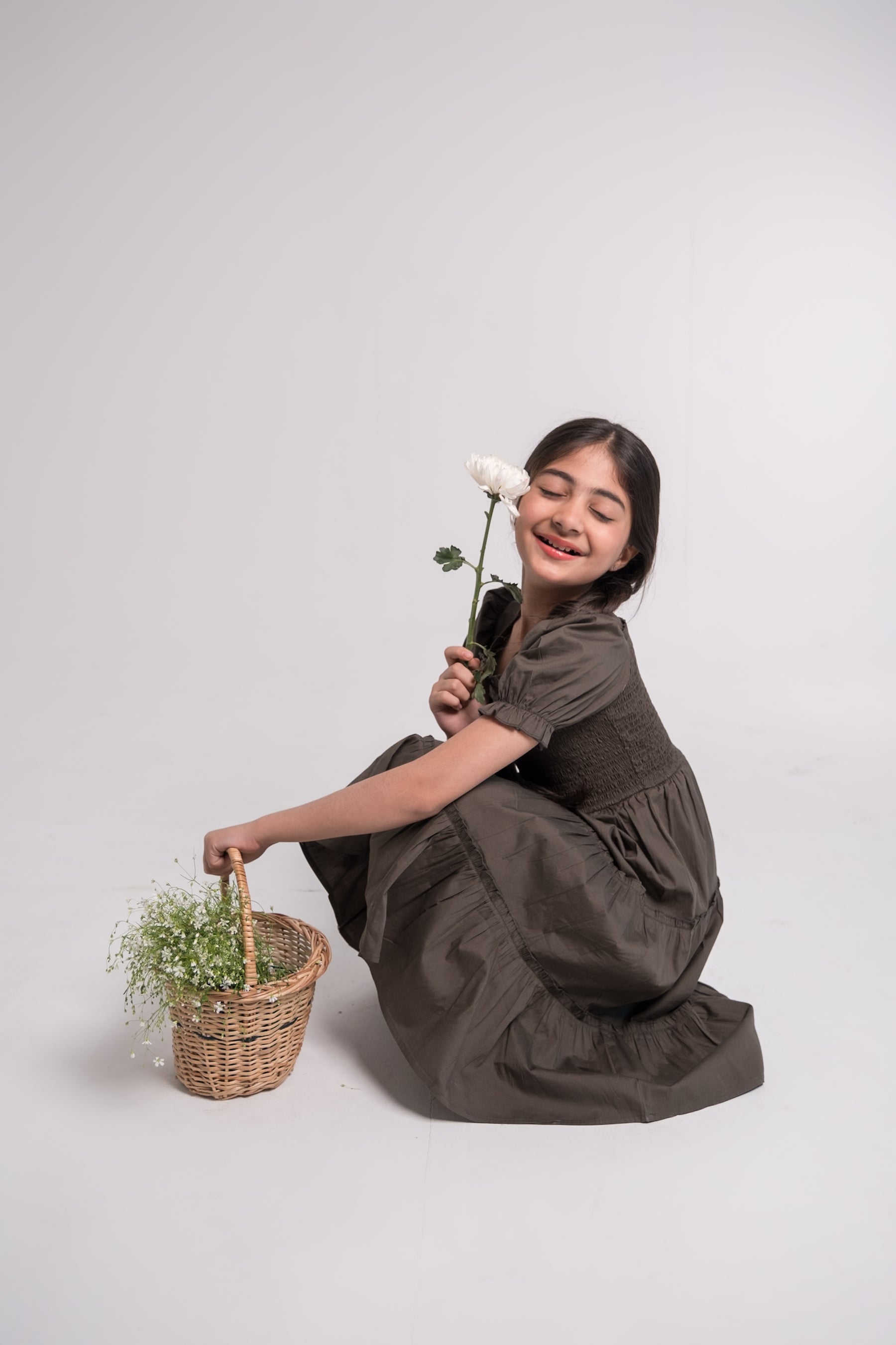 Olive Garden Smocked Dress