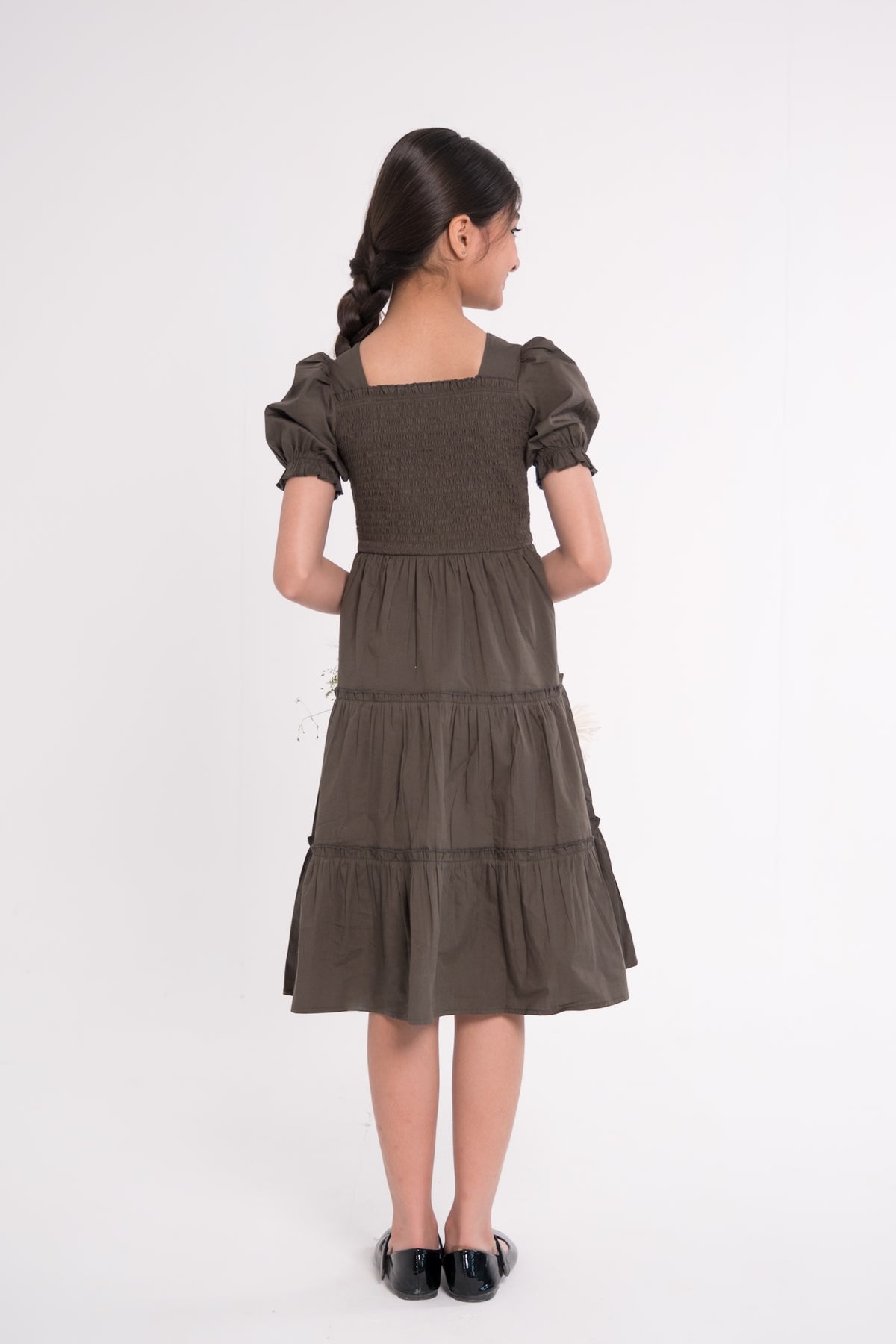 Olive Garden Smocked Dress