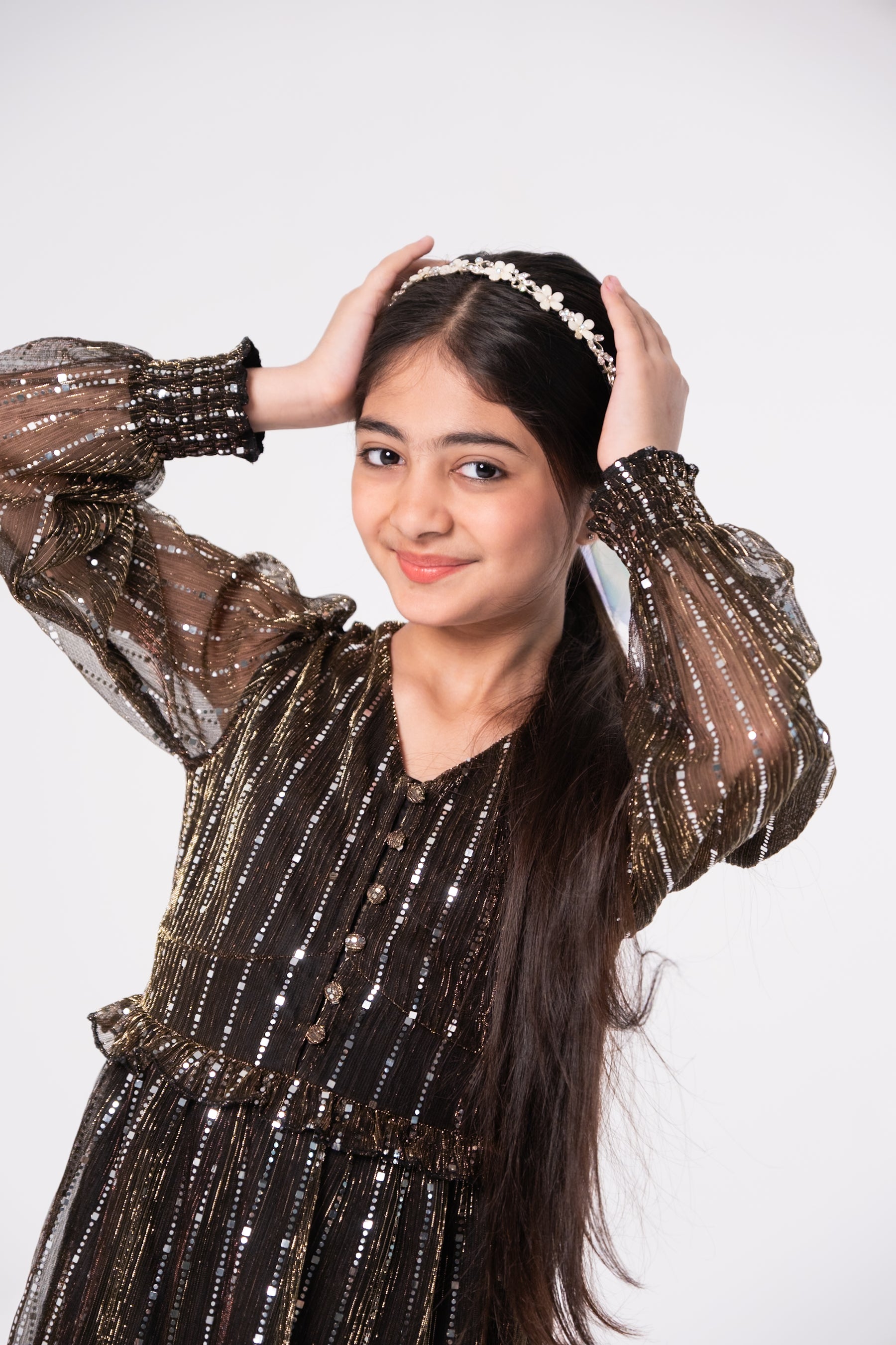 Starry Nights Lurex Dress