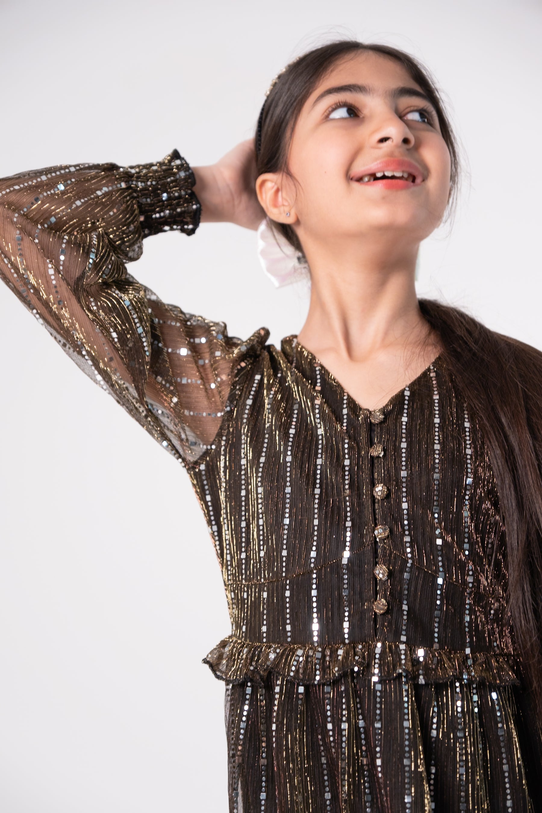 Starry Nights Lurex Dress
