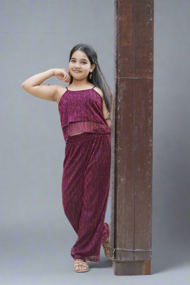 Girls cherry Joy - Black & Gold