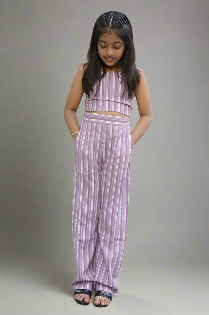 Girls FREESIA Jumpsuit - Black & Gold