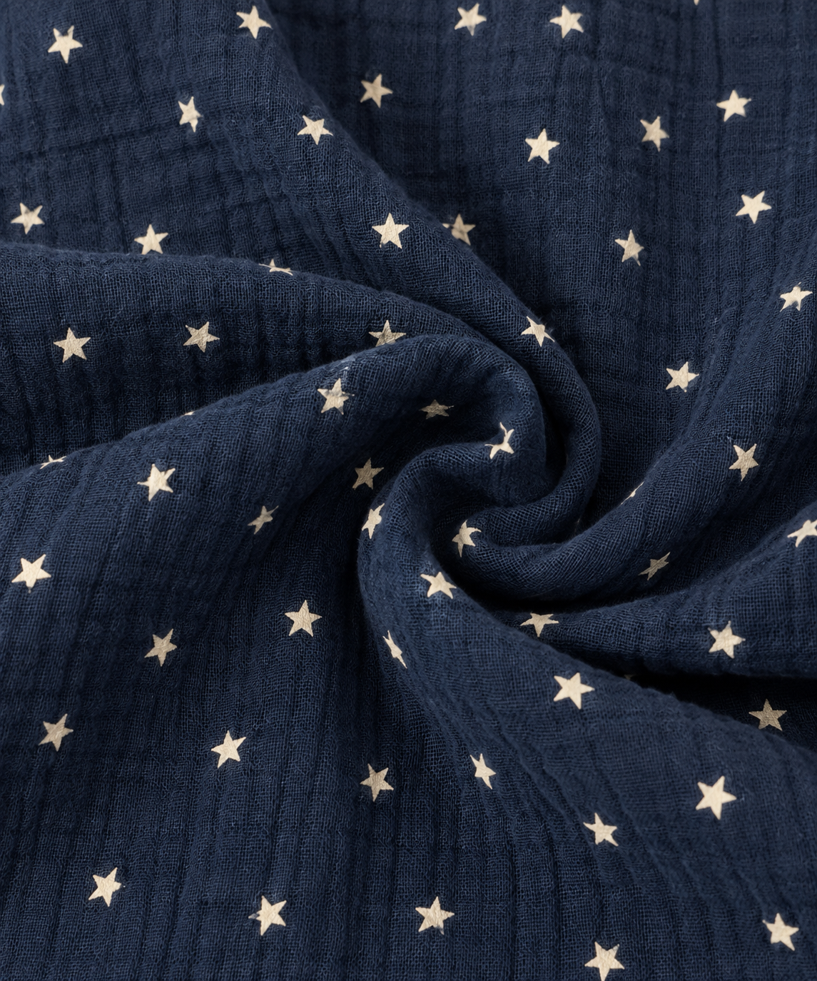 Pure Cotton Star Printed Navy Blue Shorts for Girls