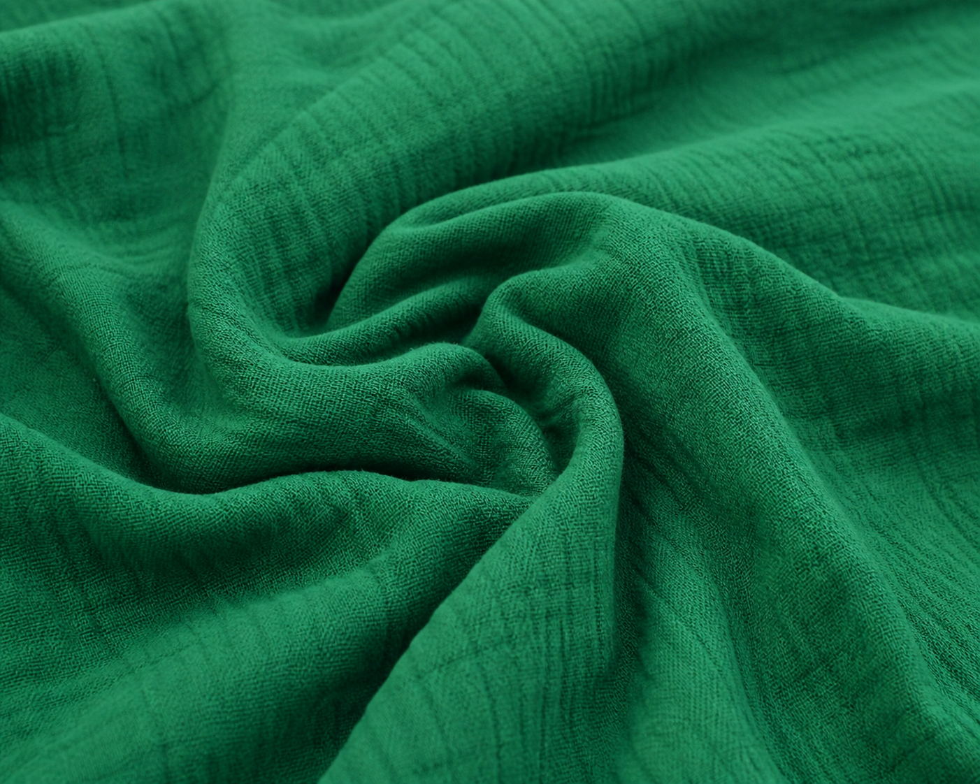 Pure Gauze Cotton Textured Green Spaghetti Top & Short Co-Ord for Kids Girls