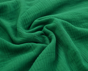 Pure Gauze Cotton Textured Green Spaghetti Top & Short Co-Ord for Kids Girls