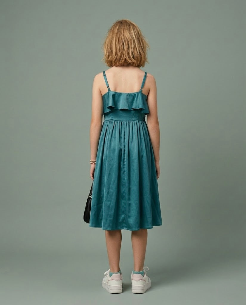 Girls Twilight Satin Dress