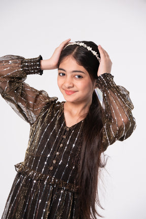Starry Nights Lurex Dress