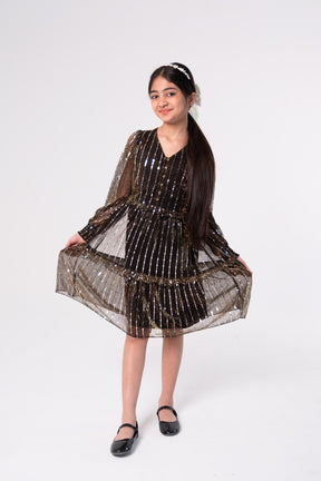 Starry Nights Lurex Dress